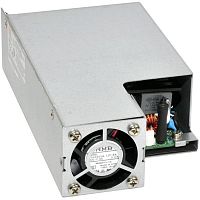 Источник питания AC-DC, med, 402.3Вт (251.1 Вт без обдува), ККМ, вход 80…264В AC 47…63Гц, 117…370B DC, выход 27В/14.9А (вент.), рег. вых. 25.6...28.4, изоляция 4000В AC, на плате 151х86.6х43мм, -30…+70С, вентилятор спереди | код RPS-400-27-SF (0) Бр