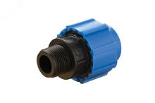 Муфта ПНД компрессионная НР 40x3/4' | код 50033440 | Политэк