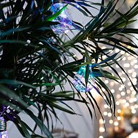 Гирлянда светодиодная "Ретро-лампы" 3м мультиколор | код 303-079 | Neon-Night