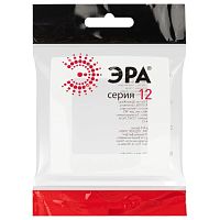 Рамка для розеток и выключателей Серия 12 12-5001-01М на 1 пост, белый матовый | код Б0065734 | ЭРА