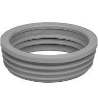 Манжета для канализации серая ТЭП 40х32 | код ИС.131828 | MasterProf