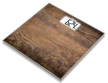 Весы напольные электронные Beurer GS203 макс.150кг рисунок/дерево | код 1057342 | BEURER