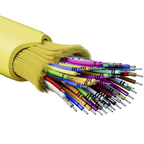 Кабель волоконно-оптический, распределительный, арамидные упрочняющие нити, для внутренней прокладки, нг(А)-HF, 48 ОВ, категорияOS2 | код RNDT9C48YL01 | DKC Кабель волоконно-оптический, распределительный, арамидные упрочняющие нити, для внутренней прокладки, нг(А)-HF, 48 ОВ, категорияOS2 | код RNDT9C48YL01 | DKC