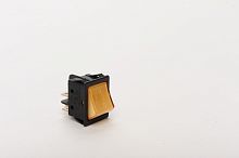 Выключатель с подсветкой желтый A14S | код A14B1S11 | EMAS