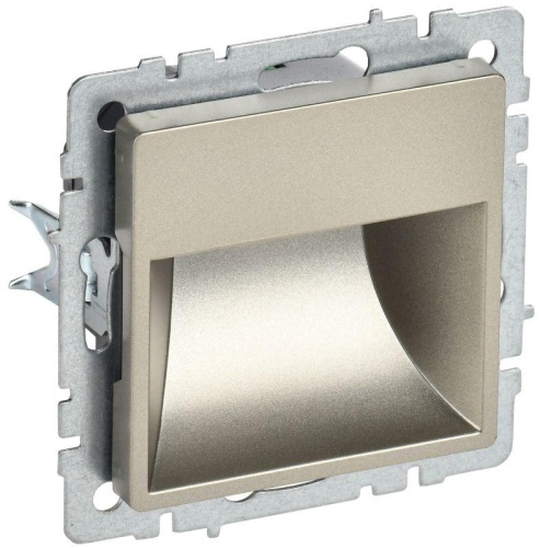 Подсветка светодиодная BRITE встраив. ПЛ20-БрШ шампань | код. BR-FL20-K37 | IEK