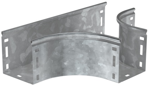 Разветвитель Т-образный плавный (тип Г01) ESCA 100х100мм HDZ | код CRT01-0-100-100-HDZ | IEK Разветвитель Т-образный плавный (тип Г01) ESCA 100х100мм HDZ | код CRT01-0-100-100-HDZ | IEK