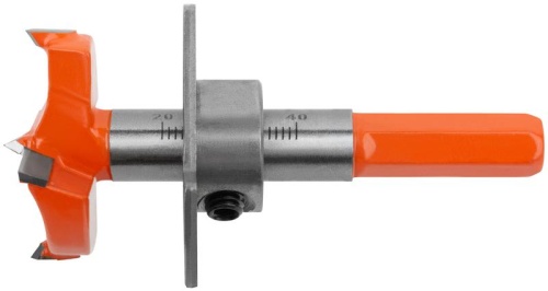 Сверло Форстнера (фреза) с карбидными вставками и ограничителем глубины 35 мм | код 36517 | FIT фото 7