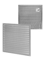 Решетка металл. усиленная 400х400, с оцинкованным покрытием, TDM | код SQ1807-0738 | TDM