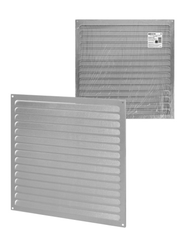 Решетка металл. усиленная 400х400, с оцинкованным покрытием, TDM | код SQ1807-0738 | TDM