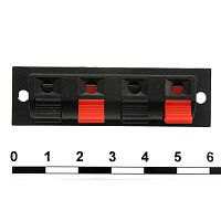 Клемма RUICHI 10-0032/19*63 мм, 4 шт. | код 70050 | Ruichi