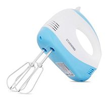 Миксер ручной Starwind SHM-261 250Вт белый/голубой | код 1368209 | STARWIND