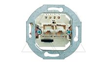 Basic 55 - Розетка 2хRJ-45 UTP CAT6 (лицевая накладка заказывается отдельно) | код 13410405-1 | ABB