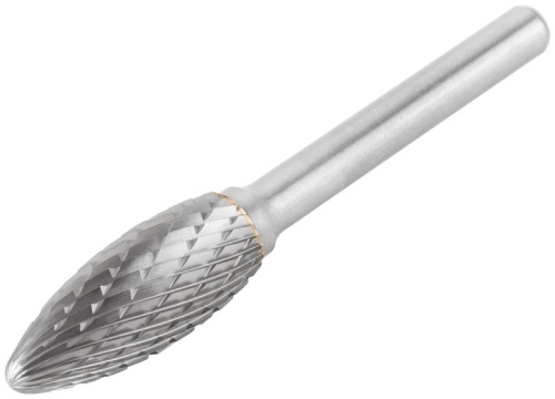 Шарошка карбидная, штифт 6 мм, тип ''H'', эллипсоидная 12х32х75 мм | код 36624 | FIT фото 2