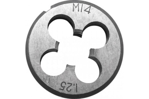 Плашка метрическая, легированная сталь М6х1.0 мм | код 70823 | FIT Плашка метрическая, легированная сталь М6х1.0 мм | код 70823 | FIT