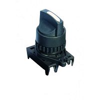 Головка переключателя S2SR-S7W, с короткой ручкой указатель белый, 3-х позиционный 90 с фиксацией, монтажное отверстие 22/25мм | код A8026-A5550001814 | РЕЛЕ И АВТОМАТИКА