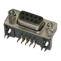 Разъём D-SUB RUICHI DRB-09FA, 9 контактов | код 54966 | Ruichi