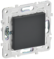 SKANDY Заглушка с суппортом SK-C01G граф. IEK | код SK-PL10-K53 | IEK