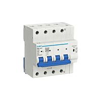 Выключатель автоматический модульный 4п (3P+N) C 16А 6кА NB2-80ZT (R) CHINT 448262