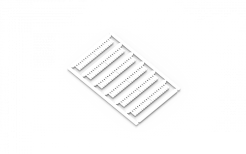 Маркировка клеммных модулей MC16 для клемм 16mm, 24 элемента, PC, белая | код MC16 | Connectwell