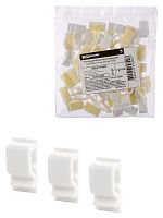 Клипса для кабеля самоклеящаяся тип R 8,5х17 мм (100шт) TDM | код SQ0516-0402 | TDM