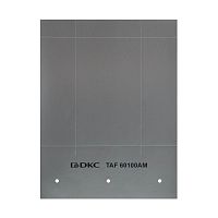 Табличка гибкая для маркировки оболочек 100x60мм. Клейкое основание. Винил. Металлик (1 шт. на пластине, упак. по 10 листов) | код TAF60100AM | DKC