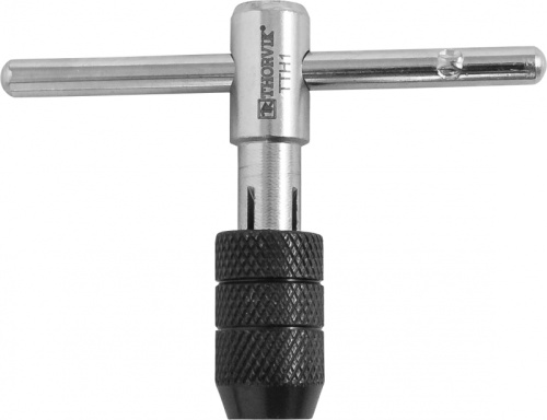 TTH3 Вороток-держатель Т-образный с быстрозажимным патроном для метчиков ручных M6-12 | код TTH3 | Thorvik TTH3 Вороток-держатель Т-образный с быстрозажимным патроном для метчиков ручных M6-12 | код TTH3 | Thorvik