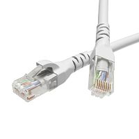 Патч-корд неэкранированный CAT5E U/UTP 4х2, LSZH, белый, 10.0м | код RN5EUU4500WH | DKC