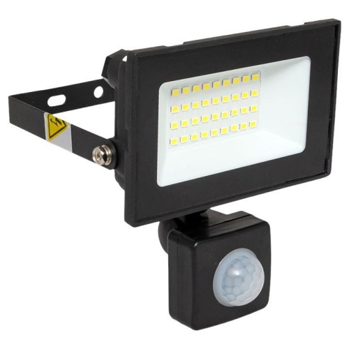 Прожектор светодиодный ДО-30Вт 2400 лм 6500К 230В IP54 с инфракрасным датчиком движения СДО-3003 EKF | код FLL-3003-30D-6500 | EKF Прожектор светодиодный ДО-30Вт 2400 лм 6500К 230В IP54 с инфракрасным датчиком движения СДО-3003 EKF | код FLL-3003-30D-6500 | EKF