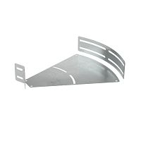 Горизонтальный изменяемый угол СРО 0-45 град 100x100, 1,2мм, цинк-ламель, в комплекте с крепежными элементами необходимыми для монта | код SVN1010KHDZL | DKC