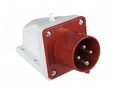 Вилка 513 стационарная 2Р+РЕ 16А 230В IP44 HLT | код 083-03-40 | HLT
