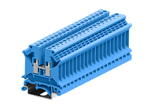 305992 Клемма SUK 1-1 проходная винтовая, сеч.4мм2, син., шт | код 305992 | SUPU