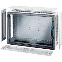 Корпус пластиковый 366х546х186 ручное запирание сер. с прозр. дверью FP 0441 | код 68000308 | HENSEL