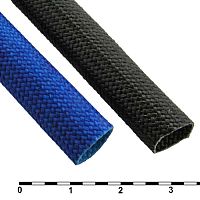 Силиконовая трубка RUICHI ТКСП Ф4.5 чёрная 1200V, армированная | код 81249 | Ruichi