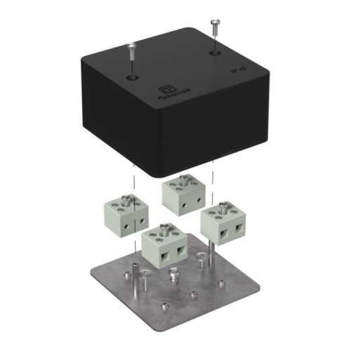 Коробка огнестойкая для кабель-канала 40-0460-FR6.0-8 Е15-Е120 RAL9005 85х85х45 (44 шт/кор) Промрукав | код 40-0460-9005-FR6.0-8 | ПРОМРУКАВ Коробка огнестойкая для кабель-канала 40-0460-FR6.0-8 Е15-Е120 RAL9005 85х85х45 (44 шт/кор) Промрукав | код 40-0460-9005-FR6.0-8 | ПРОМРУКАВ