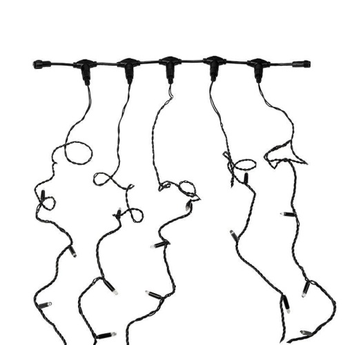 Гирлянда LED ClipLight 24V, 5 нитей по 20 м, диоды белый, Flashing | код 323-605 | Neon-Night фото 5 Гирлянда LED ClipLight 24V, 5 нитей по 20 м, диоды белый, Flashing | код 323-605 | Neon-Night фото 5