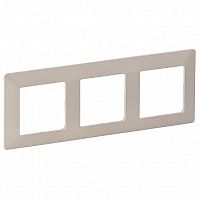 Рамка 3 поста VALENA LIFE, слоновая кость | код. 754043 | Legrand