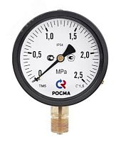 Манометр общетехнический радиальный ТМ-510Р.00 0...1 МРа М20х1.5 кл.1.5 | код 6850 | РОСМА