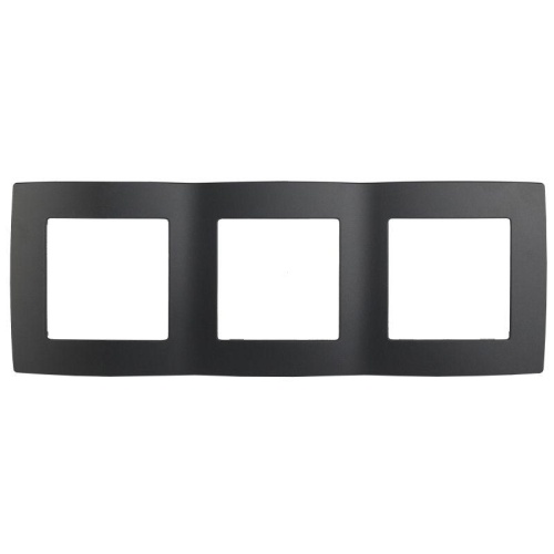 Рамка 3-м 12-5003-05 антрацит | код Б0014765 | Эра Рамка 3-м 12-5003-05 антрацит | код Б0014765 | Эра