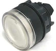 КМЕ 47Л белый IP66 ZB5BW1.66.BR Головка плоская с возвратом с подсветкой, 22 мм | код ZB5BW1.66.BR | Briswik