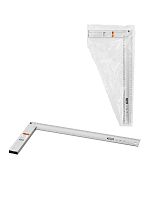 Угольник столярный 400 мм алюминиевый, усиленный, облегченная рукоятка, Рубин TDM | код SQ1018-0514 | TDM