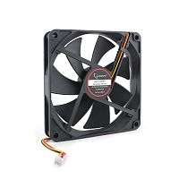 Вентилятор Gembird, 140x140x25, подшипник, 3 pin, провод 40 см | код D14025BM-3 | Gembird