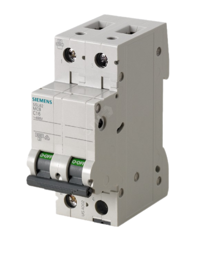 Выключатель автоматический модульный 2п C 32А 6кА 400В Siemens 5SL62327 1шт Выключатель автоматический модульный 2п C 32А 6кА 400В Siemens 5SL62327 1шт