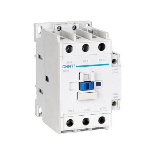 Контактор NC8-80/W 3п 80А кат. 100-250В AC/DC 1НО+1НЗ (R) CHINT 506516 Контактор NC8-80/W 3п 80А кат. 100-250В AC/DC 1НО+1НЗ (R) CHINT 506516