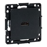 Стокгольм Механизм розетки HDMI черный EKF | код EZA00-327-10 | EKF