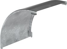 Крышка поворота плавного 90град вертикального внешнего (тип В20) ESCA 150мм HDZ | код CPV41D-0-90-150-08-HDZ | IEK