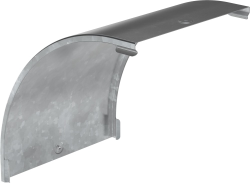 Крышка поворота плавного 90град вертикального внешнего (тип В20) ESCA 150мм HDZ | код CPV41D-0-90-150-08-HDZ | IEK Крышка поворота плавного 90град вертикального внешнего (тип В20) ESCA 150мм HDZ | код CPV41D-0-90-150-08-HDZ | IEK