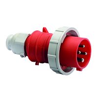 Вилка кабельная 32A, 4р(3P+PE), 6h, 400V, IP67, QC Bals | код 21351| Bals