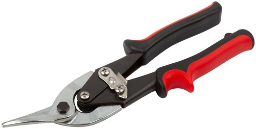 Ножницы по металлу "Aviation" усилен. прорезин. ручки левые 250мм FIT 41471 фото 2