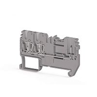 310 131, Двухполюсовая пружинно-зажимная клемма CTP 2,5E (синий) | код 0.0.0.3.10131 | KLEMSAN