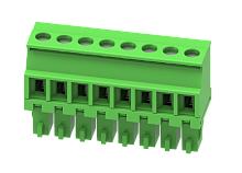 MC-RE3.81V14C Разъём гнездовой MC, шаг 3.81мм,14 конт., зел., шт | код MC-RE3.81V14C | SUPU